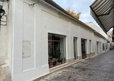 fussgaengerzone geschaeft renovieren